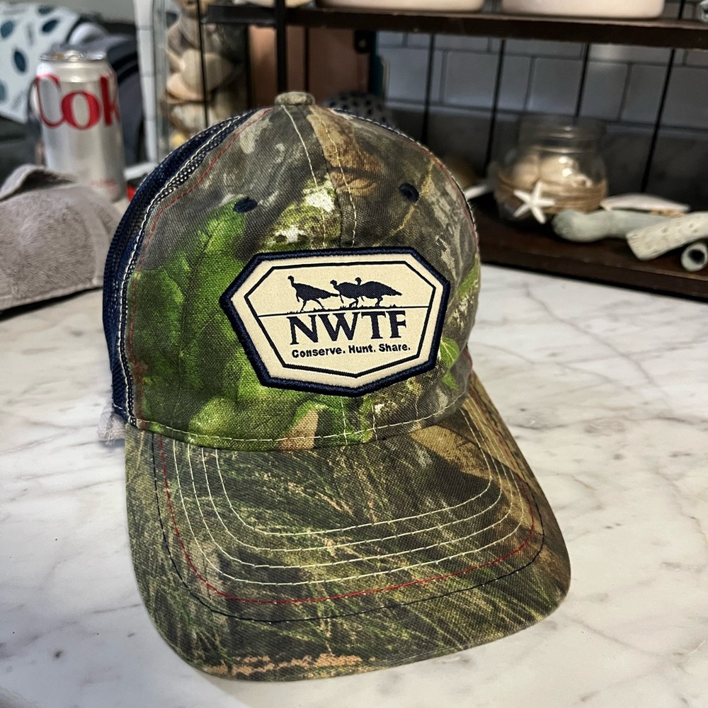 NWTF Camouflage trucker hat